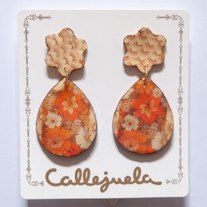 Pendientes de resina