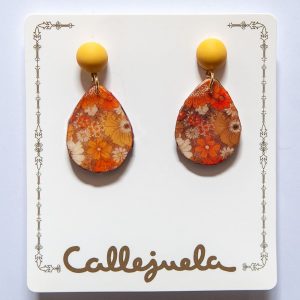 Pendientes de resina