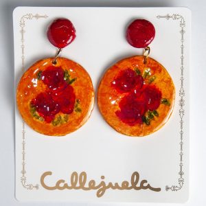 Pendientes de resina