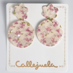 Pendientes de resina