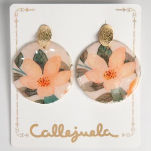 Pendientes de resina