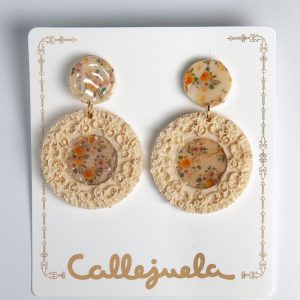 Pendientes de resina