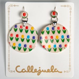 Pendientes de resina