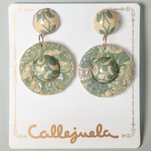 Pendientes de resina