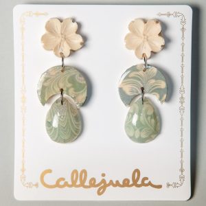 Pendientes de resina