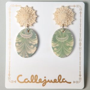 Pendientes de resina