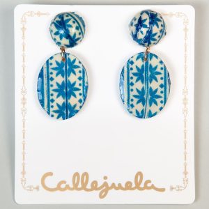 Pendientes de resina