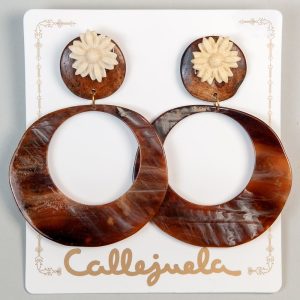 Pendientes de acetato