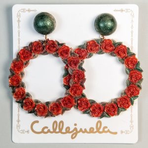 Pendientes de resina