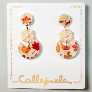 Pendientes de resina