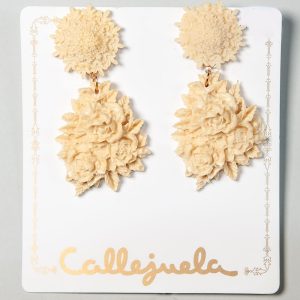 Pendientes de resina