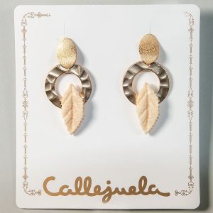 Pendientes de resina