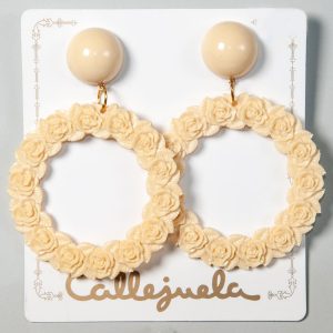 Pendientes de resina