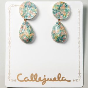 Pendientes de resina