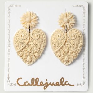 Pendientes de resina