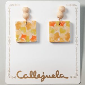 Pendientes de resina